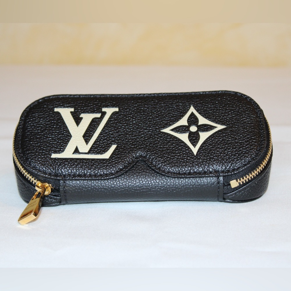 Louis Vuitton Empreinte Monogram Giant Sunglasses Case GM Black